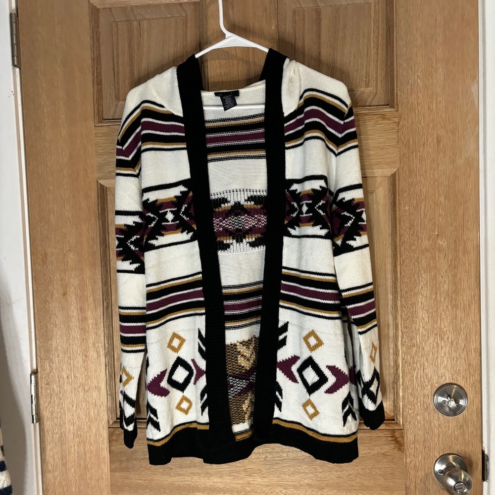 Wrangler retro women’s cardigan open front size medium